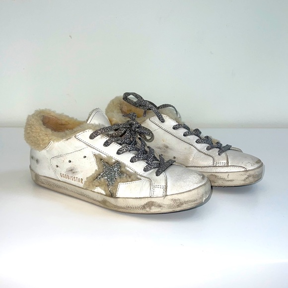 Golden Goose shearling sneakers - Picture 1 of 4